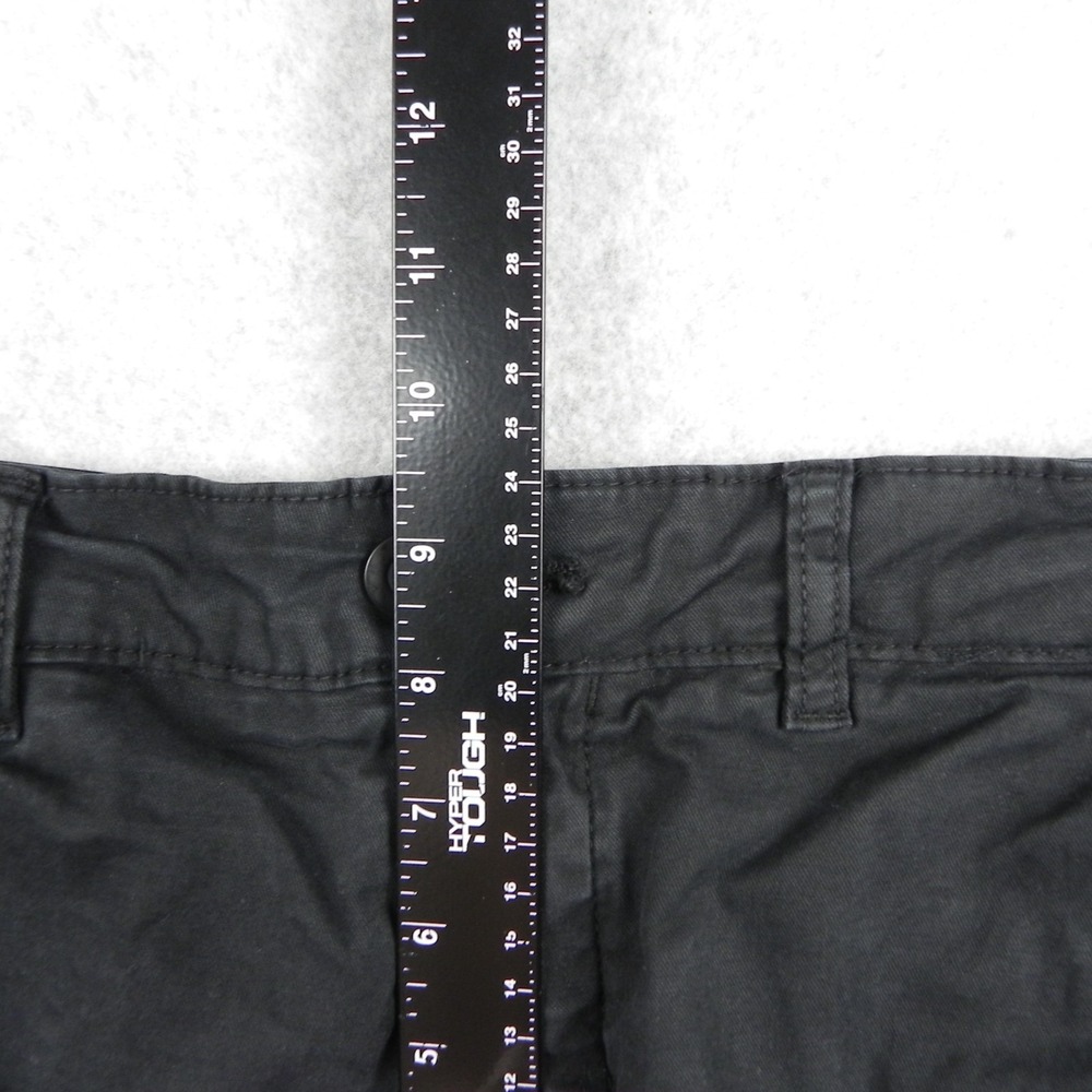 Zara Pants Mens 29x30 Slim Fit Chino Casual Stretch Flex Flat Front Black - Picture 6 of 9